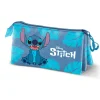 Estuche triple Lilo y Stitch azul