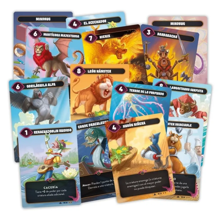 Expansión Mindbug: Primer Contacto de Devir