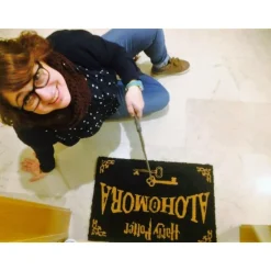 Felpudo coco Harry Potter Alohomora