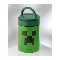 Fiambrera Táper Termo Portátil Creeper Minecraft