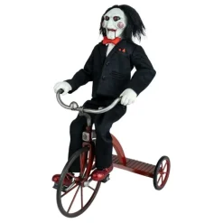 Figura 1/6 Billy la Marioneta con Triciclo de Saw 18 cm