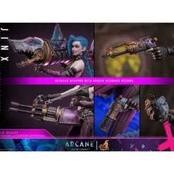 Figura 1:6 Jinx Arcane Hot Toys 27cm