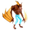 Figura 1/6 Man-Bat de Batman: la serie animada 32 cm