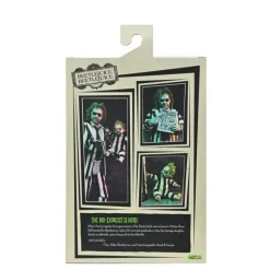 Figura articulada Beetlejuice 18 cm traje a rayas NECA