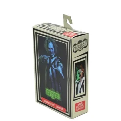 Figura articulada Beetlejuice 18 cm traje a rayas NECA