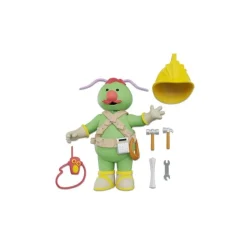 Figura articulada Flange Doozer de Fraggle Rock con accesorios