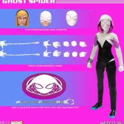 Figura articulada Ghost-Spider 1/12 Marvel 16 cm