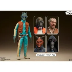 Figura articulada Greedo Star Wars 30 cm Sideshow Collectibles