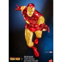 Figura articulada Iron Man 1/6 con LED 32 cm