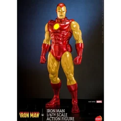 Figura articulada Iron Man 1/6 con LED 32 cm