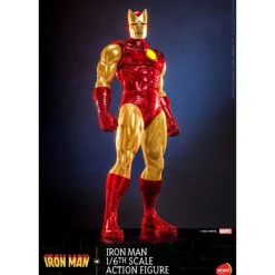 Figura articulada Iron Man 1/6 con LED 32 cm