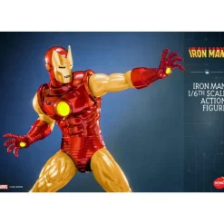 Figura articulada Iron Man 1/6 con LED 32 cm