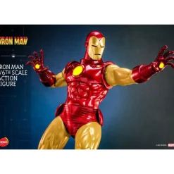 Figura articulada Iron Man 1/6 con LED 32 cm