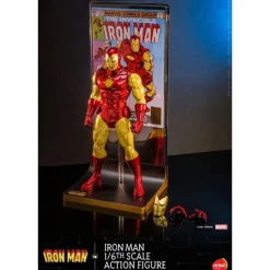 Figura articulada Iron Man 1/6 con LED 32 cm