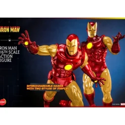 Figura articulada Iron Man 1/6 con LED 32 cm