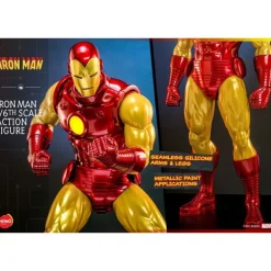 Figura articulada Iron Man 1/6 con LED 32 cm