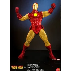 Figura articulada Iron Man 1/6 con LED 32 cm