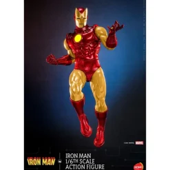 Figura articulada Iron Man 1/6 con LED 32 cm