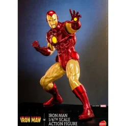 Figura articulada Iron Man 1/6 con LED 32 cm