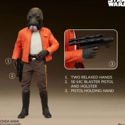 Figura articulada Star Wars Ponda Baba 30 cm Sideshow Collectibles