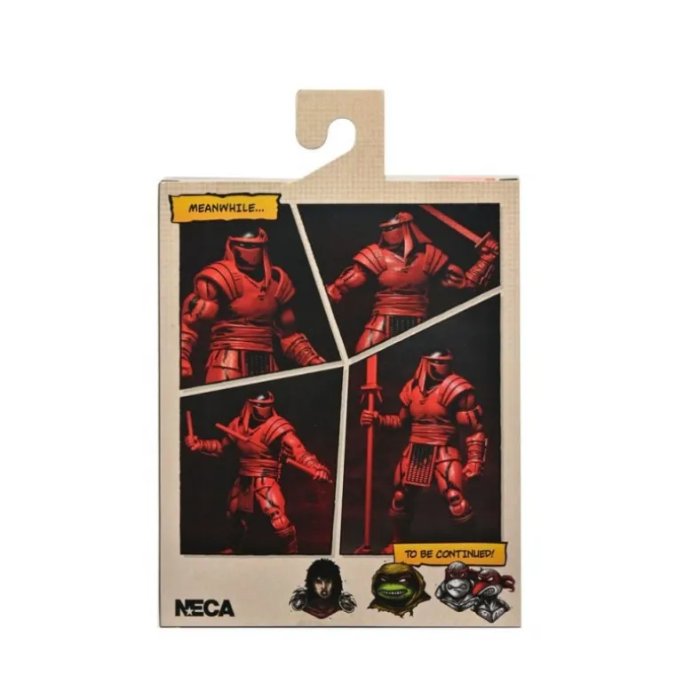 Figura articulada Tortugas Ninja Red and Black Foot Enforcer 18 cm
