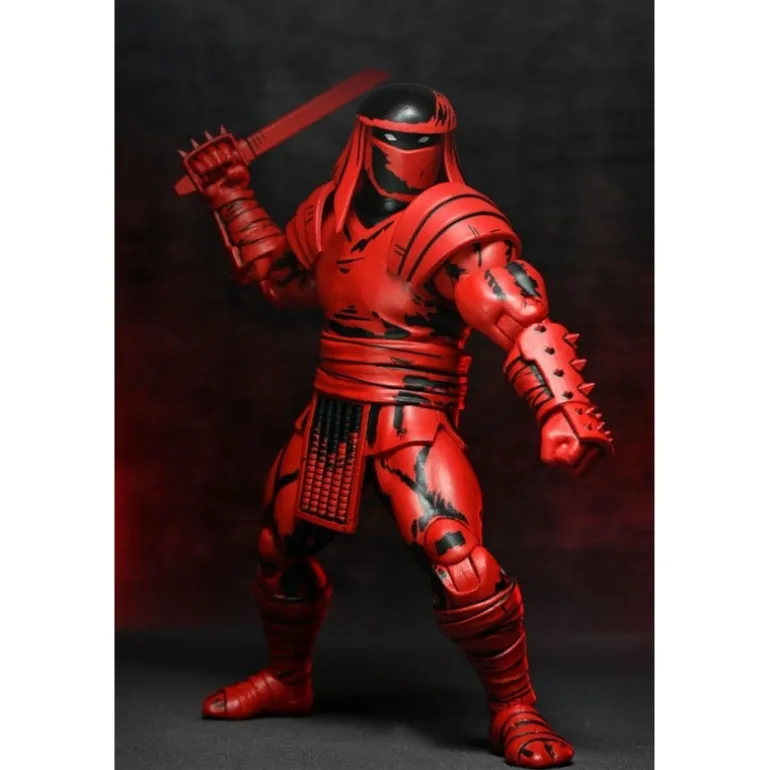 Figura articulada Tortugas Ninja Red and Black Foot Enforcer 18 cm
