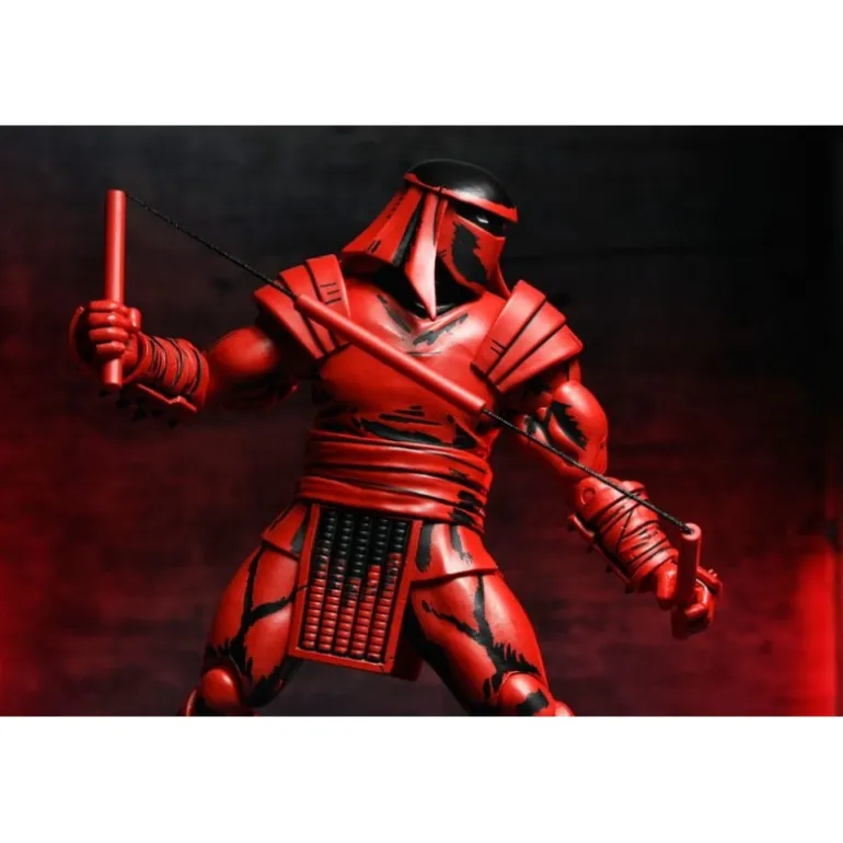 Figura articulada Tortugas Ninja Red and Black Foot Enforcer 18 cm