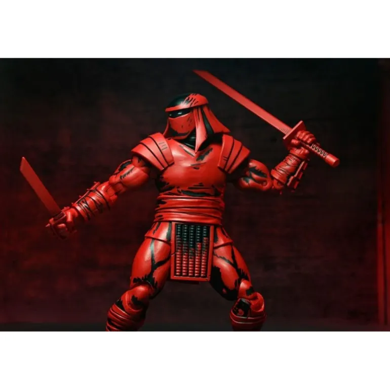 Figura articulada Tortugas Ninja Red and Black Foot Enforcer 18 cm
