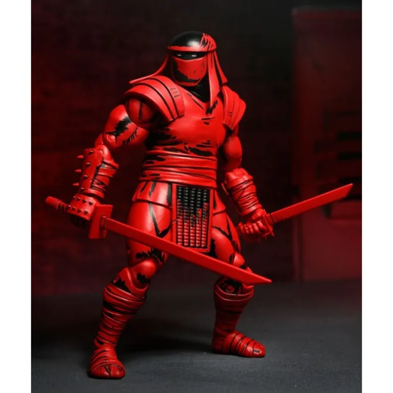 Figura articulada Tortugas Ninja Red and Black Foot Enforcer 18 cm