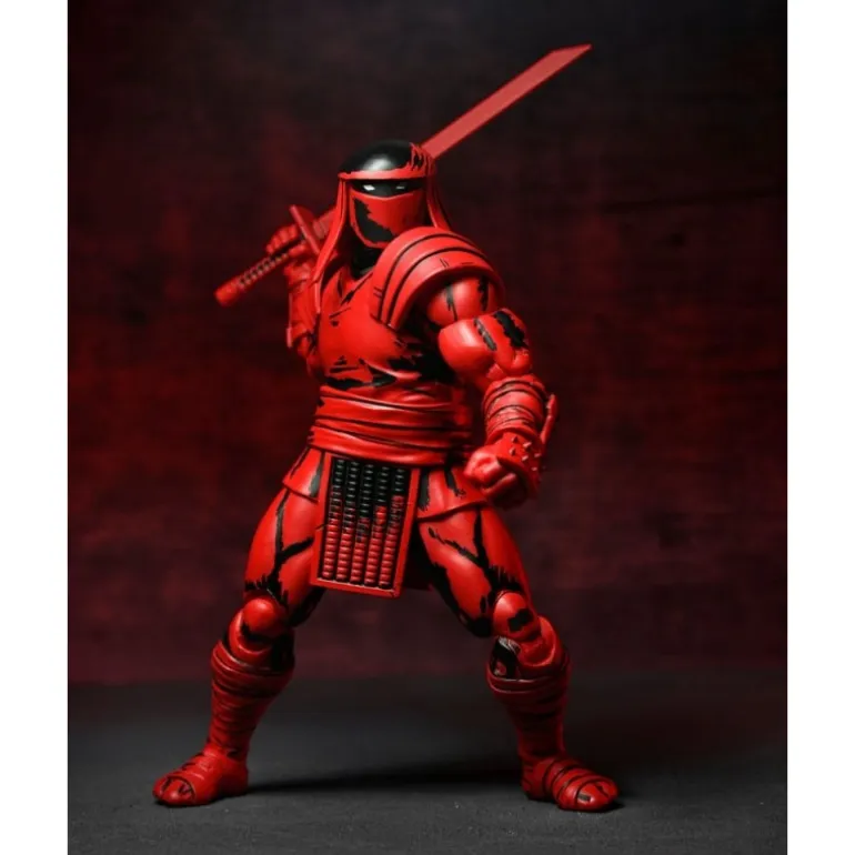 Figura articulada Tortugas Ninja Red and Black Foot Enforcer 18 cm