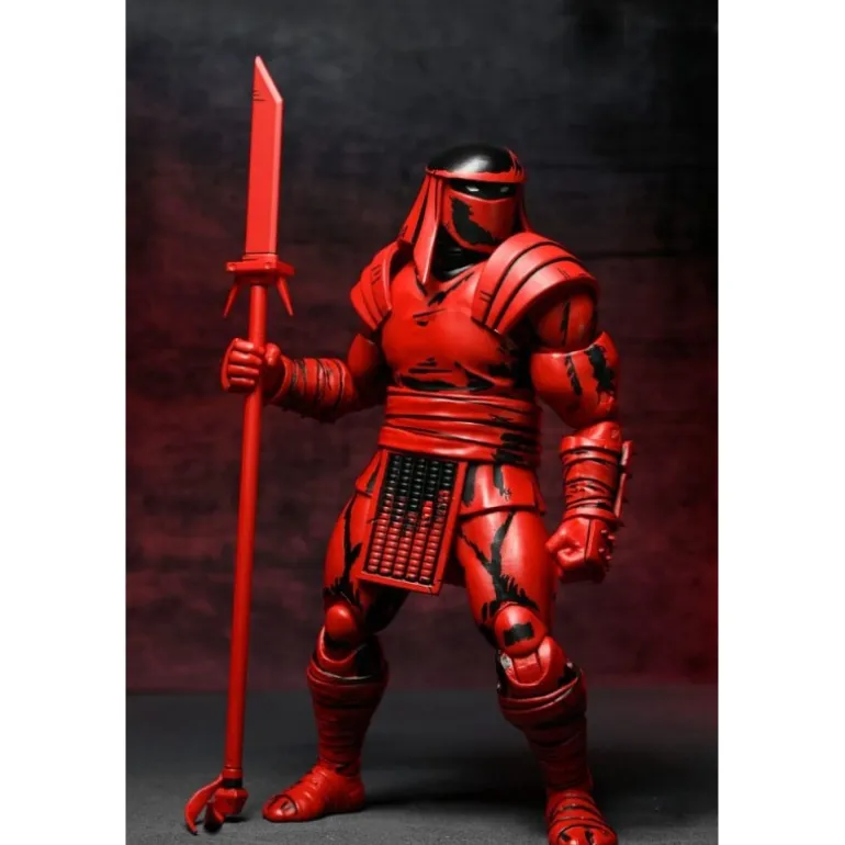 Figura articulada Tortugas Ninja Red and Black Foot Enforcer 18 cm