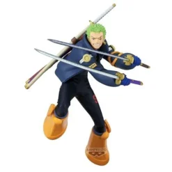 Figura Banpresto Roronoa Zoro One Piece Battle Record 16 cm
