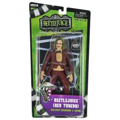 Figura Coleccionable Beetlejuice Red Tuxedo de Neca