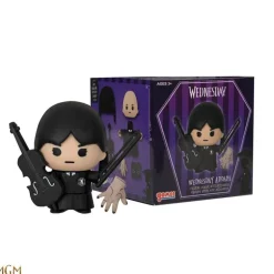 Figura coleccionable Gomee de Wednesday Addams con accesorios y violin