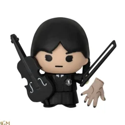 Figura coleccionable Gomee de Wednesday Addams con accesorios y violin