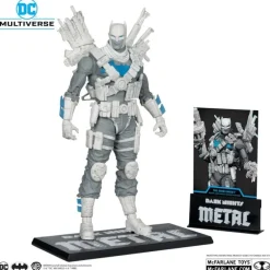 Figura DC Multiverse The Grim Knight Black & White Accent 18 cm