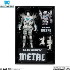 Figura DC Multiverse The Grim Knight Black & White Accent 18 cm
