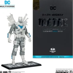 Figura DC Multiverse The Grim Knight Black & White Accent 18 cm