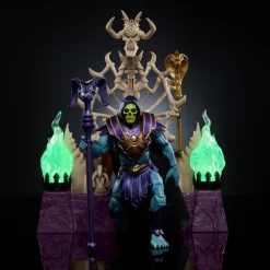 Figura de Skeletor con Trono Masterverse 18 cm de Masters of the Universe