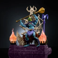 Figura de Skeletor con Trono Masterverse 18 cm de Masters of the Universe