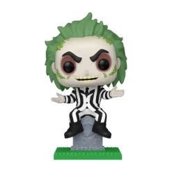 Figura de Vinilo Beetlejuice Funko POP! Plus con lápida 9 cm