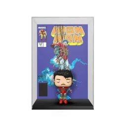 Figura de Vinilo Marvel POP! Comic Cover Iron Man 9 cm