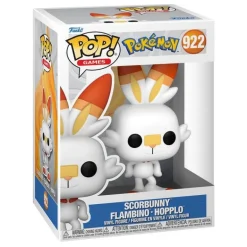 Figura de Vinilo Scorbunny Pokémon POP! Games 9 cm
