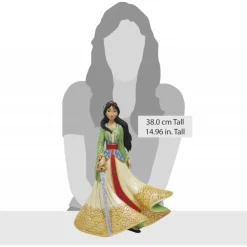 Figura Deluxe de Mulán de Enesco Disney