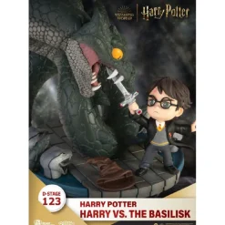 Figura Diorama D-Stage Harry Potter vs Basilisco