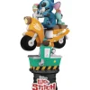 Figura Diorama Stitch Moto D-Stage Disney 16 cm