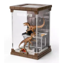 Figura Diorama Velociraptor Jurassic Park 18 cm