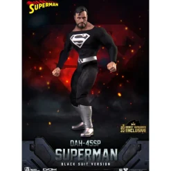Figura Dynamic8H DC Superman Traje Negro Especial