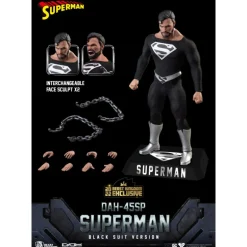 Figura Dynamic8H DC Superman Traje Negro Especial