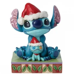 Figura Enesco Disney Santa Stitch
